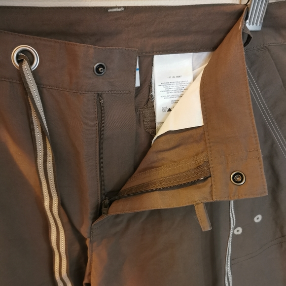 COLUMBIA | Cropped/Clamdigger Pant, Brown - Picture 3 of 5